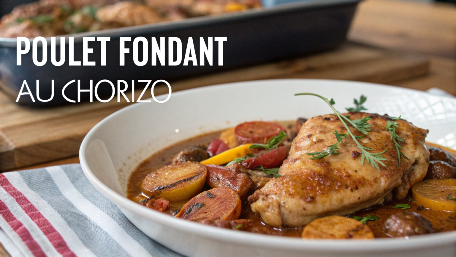 Poulet Fondant au Chorizo