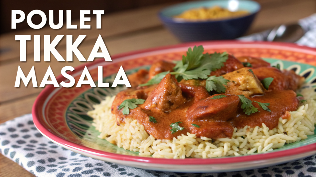 Poulet Tikka Massala – Recette Indienne Crémeuse et Épicée Maison