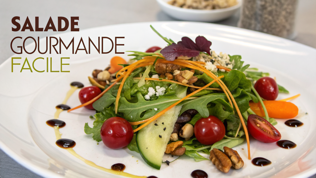 Salade Gourmande Facile : Nos Recettes Complètes et Colorées