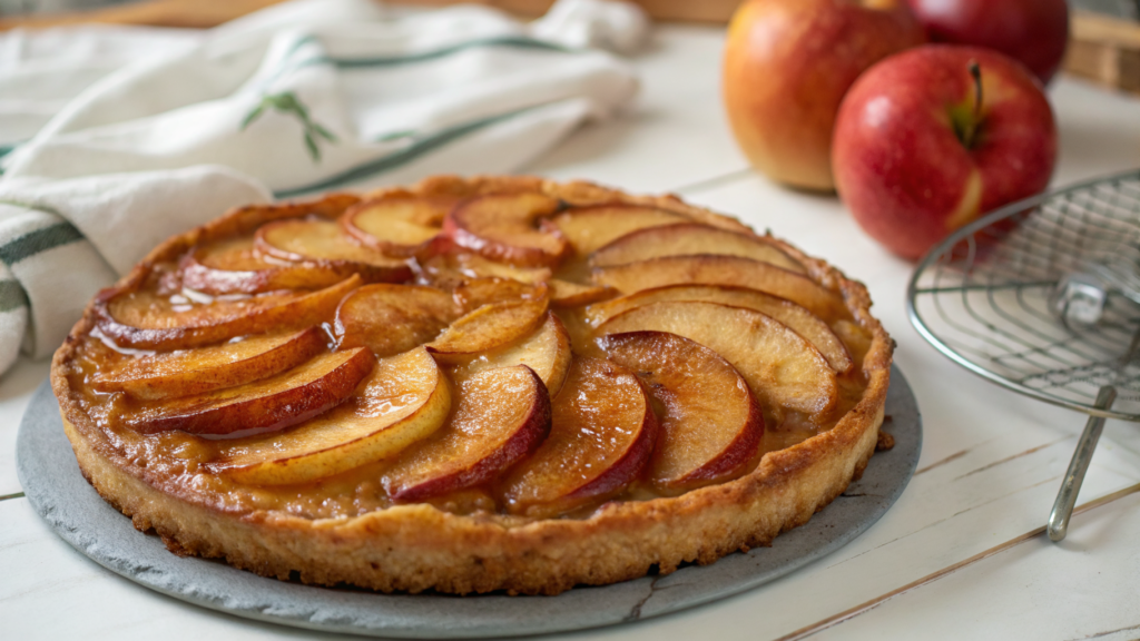 Tarte Tatin aux pommes caramélisées facile