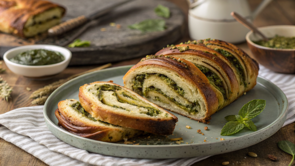 Recette Babka Salée Pesto d’Ail des Ours : Un Délice !