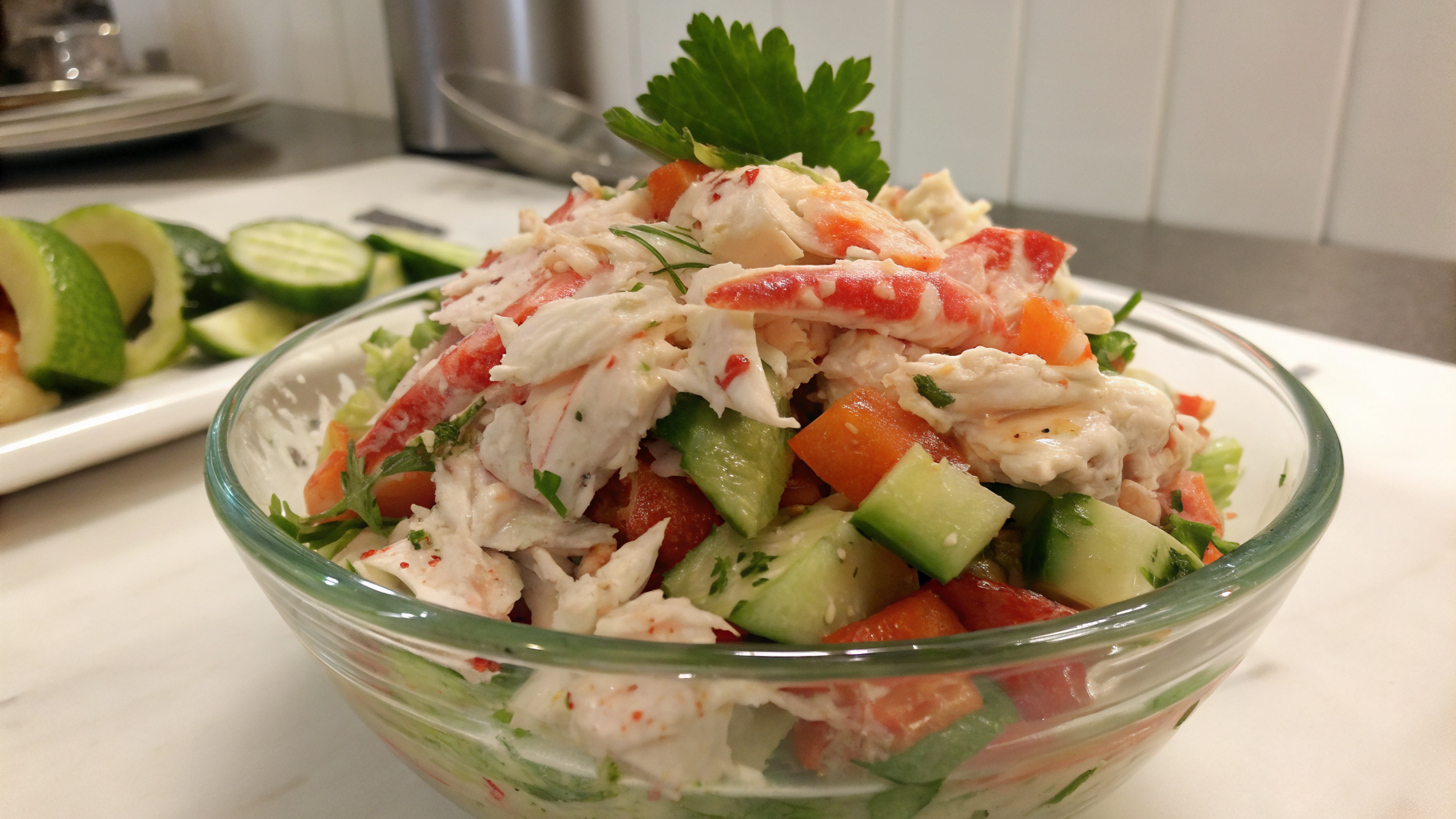 Salades de crabe facile
