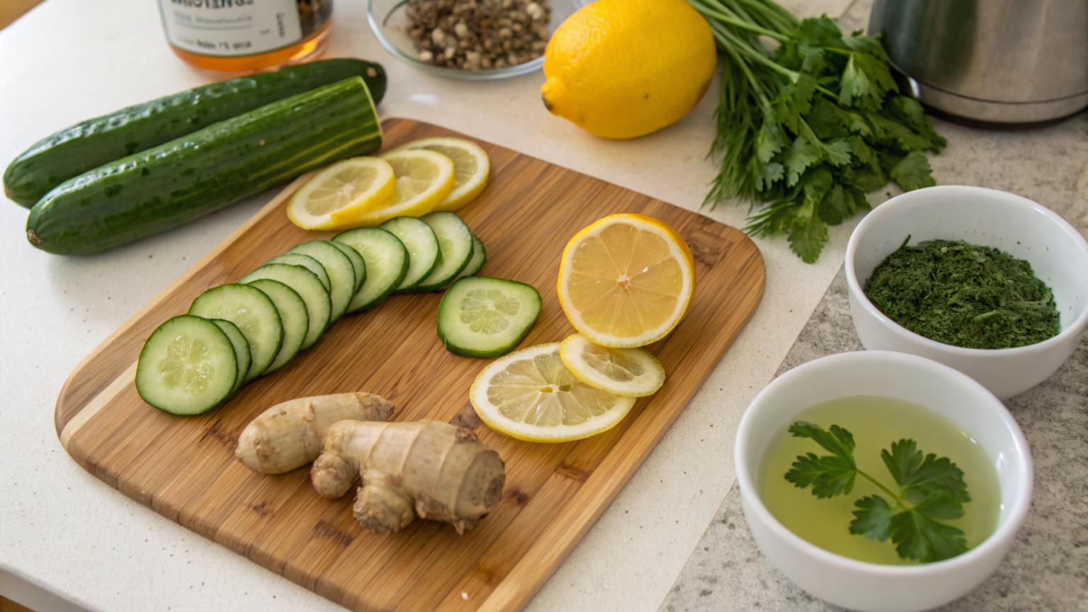 recettes detox faciles