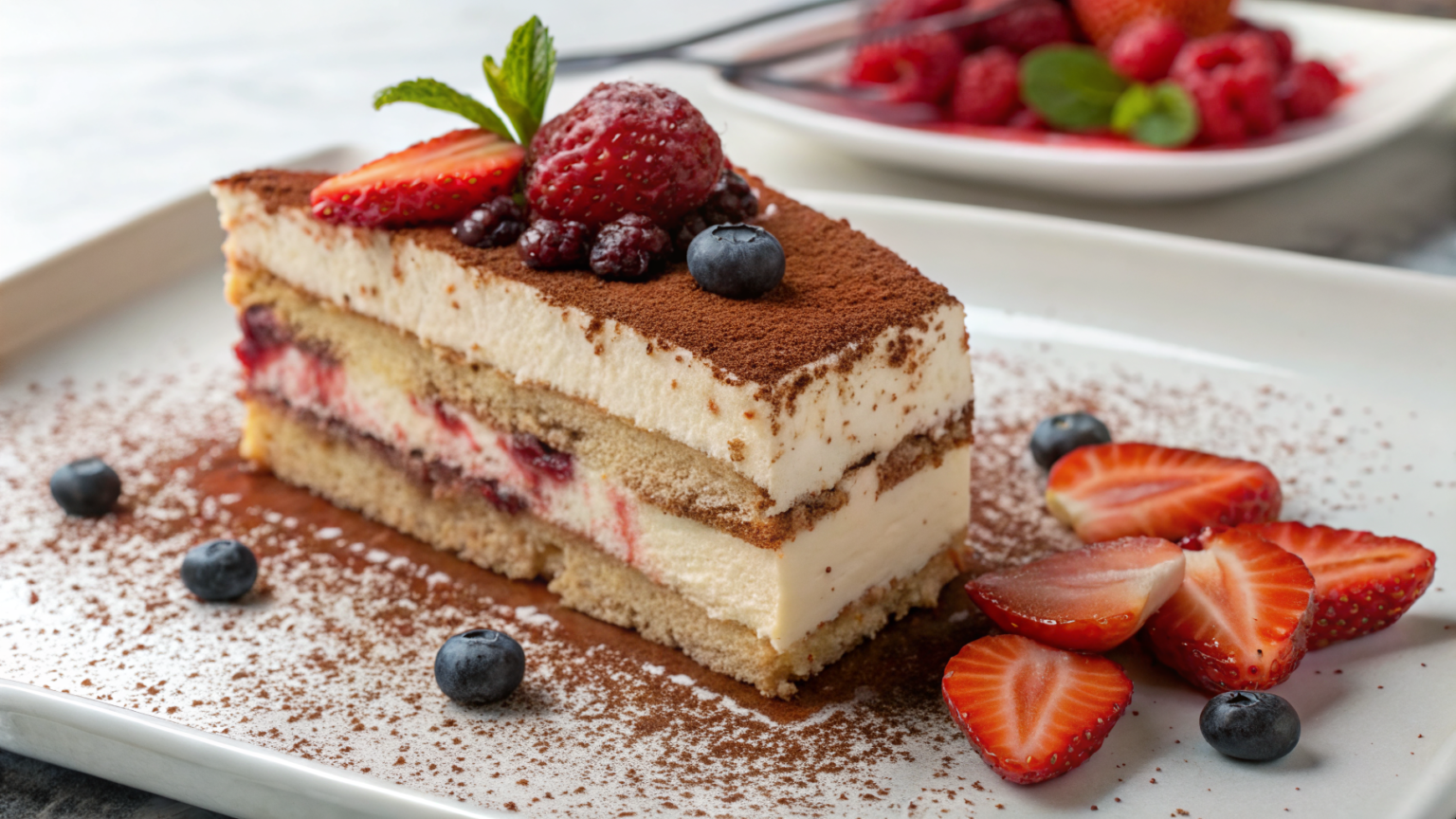 tiramisu fraise
