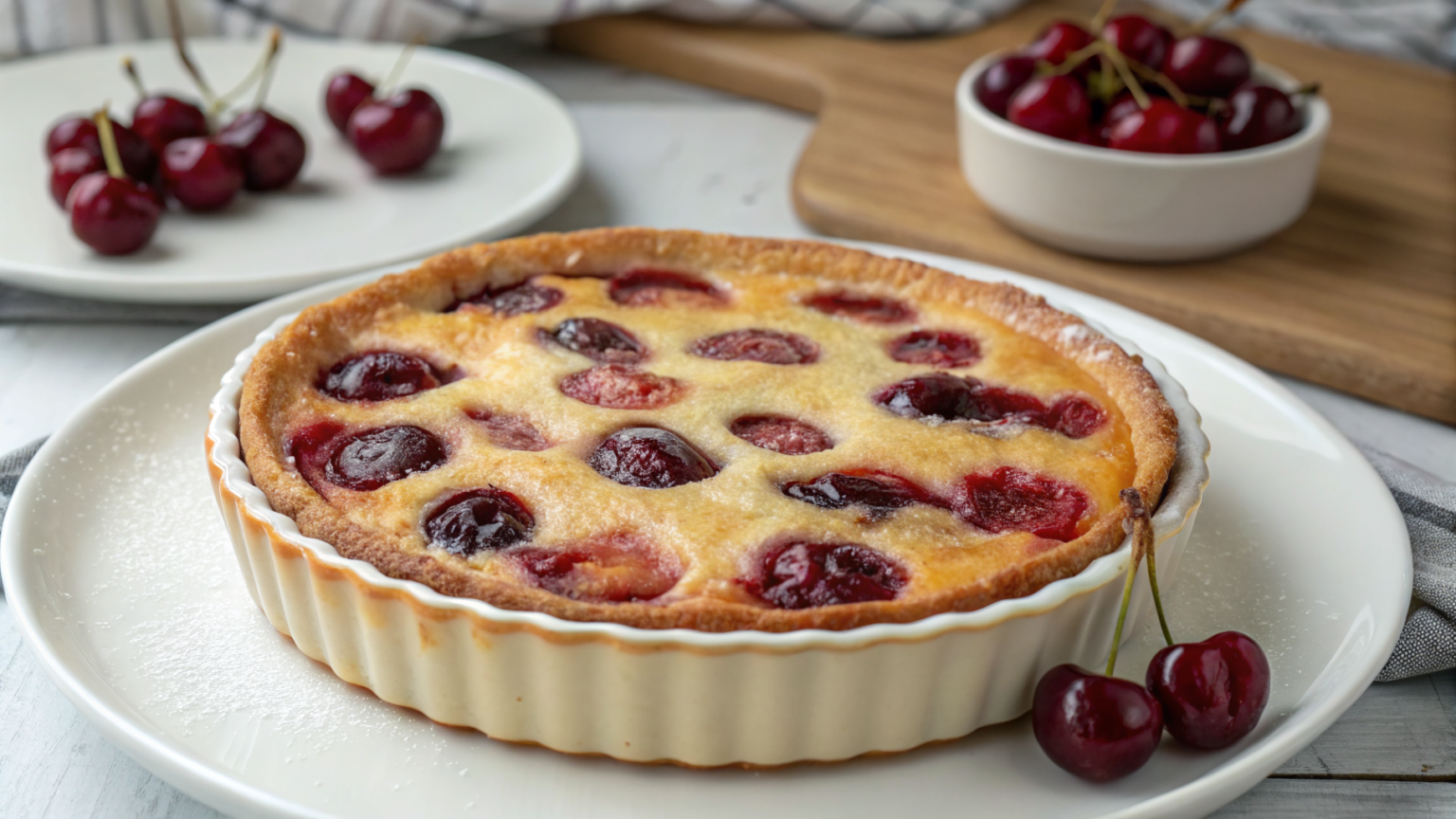 clafoutis aux cerises classique
