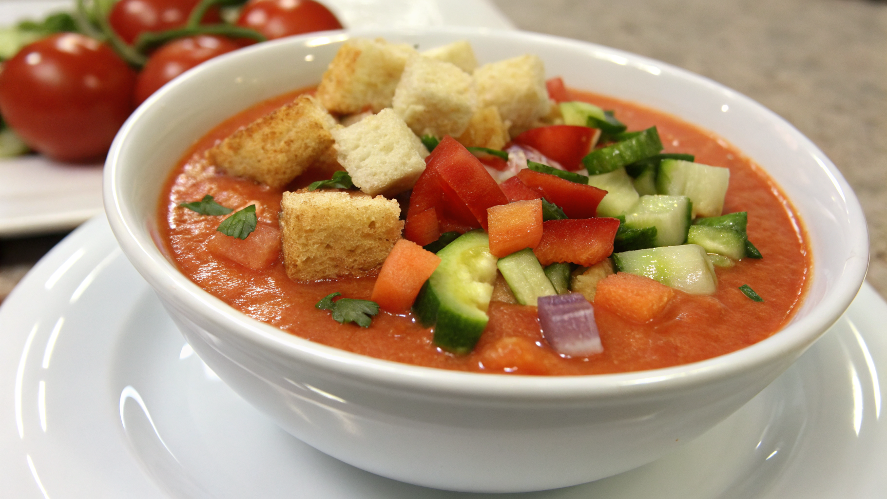 gaspacho andalou traditionnel