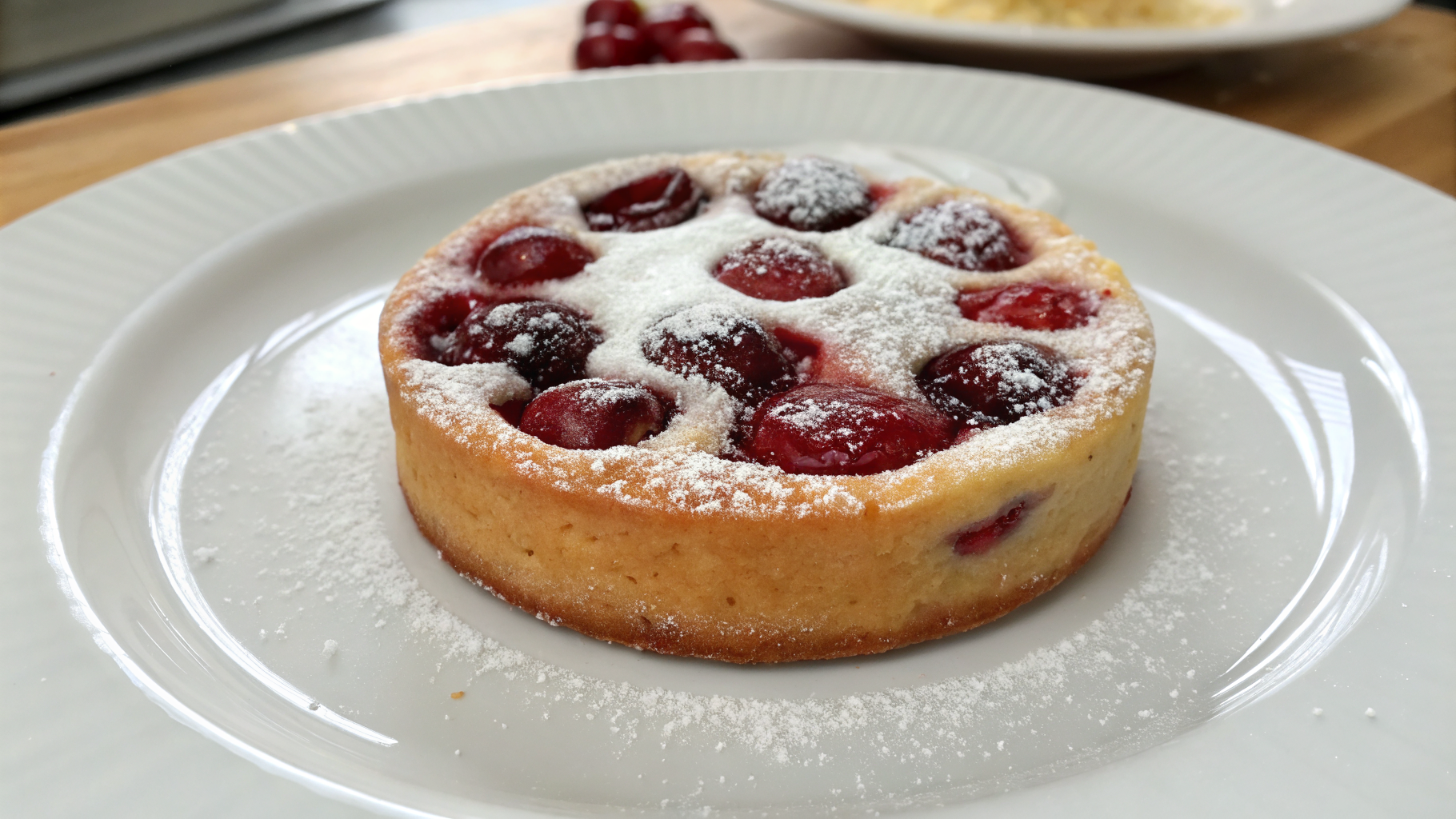 mini clafoutis aux cerises