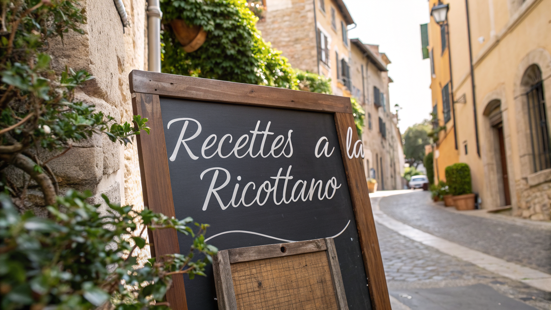 Recettes à la Ricotta
