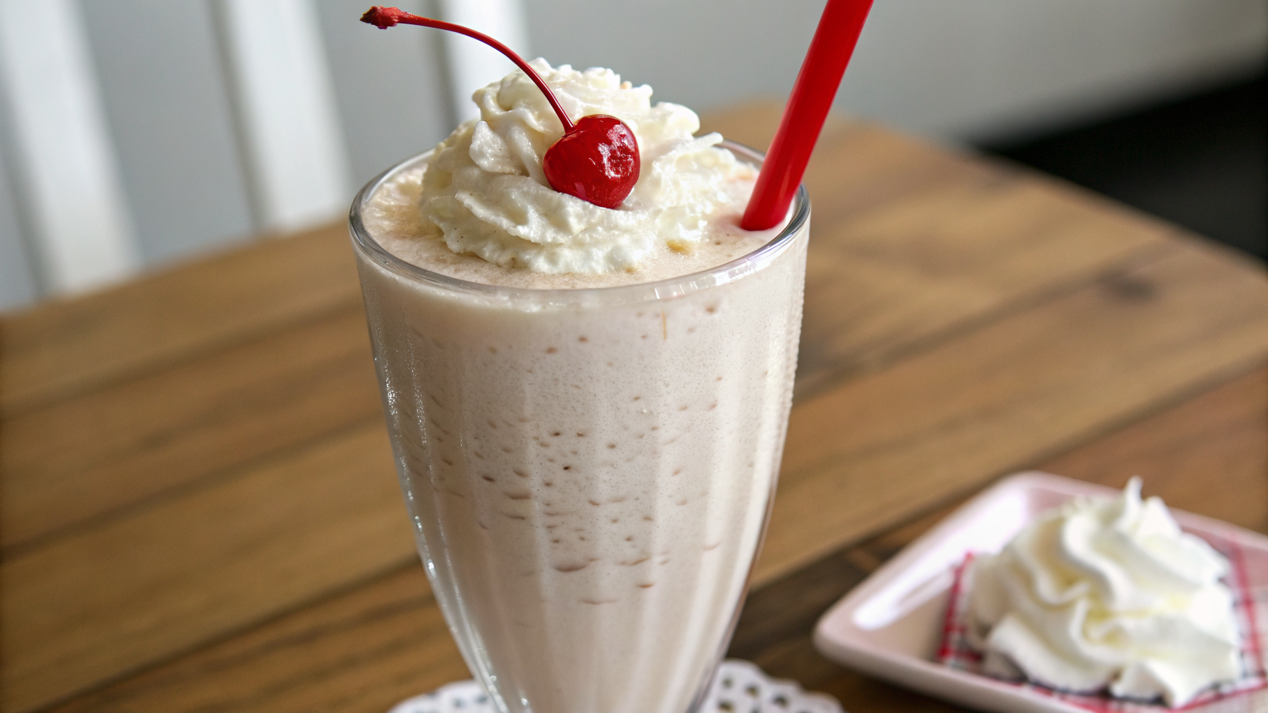 milkshake à la vanille
